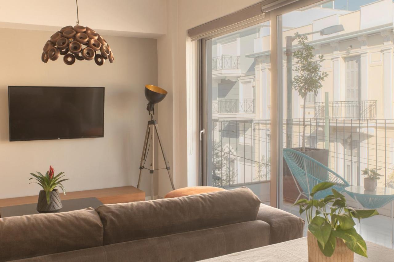 אתונה Luxury Apt With Parking-Living Stone Silver מראה חיצוני תמונה