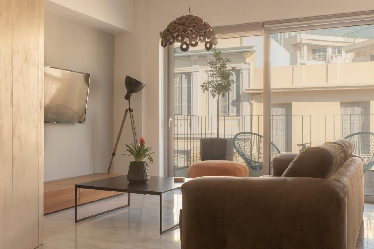 אתונה Luxury Apt With Parking-Living Stone Silver מראה חיצוני תמונה