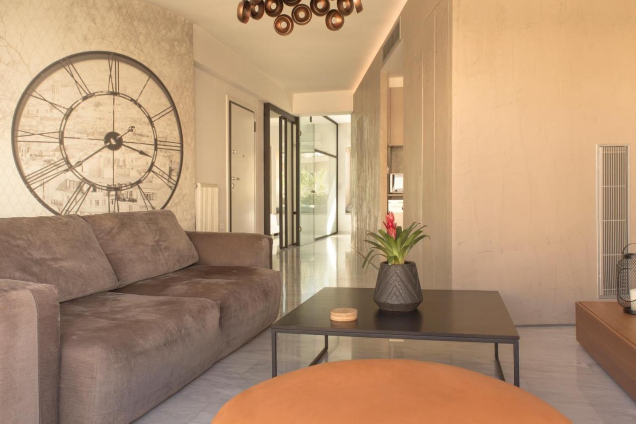 אתונה Luxury Apt With Parking-Living Stone Silver מראה חיצוני תמונה