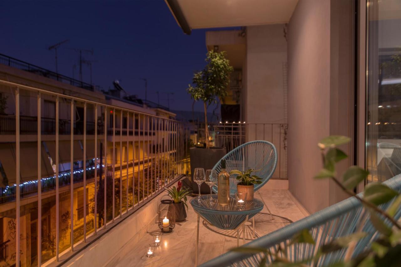 אתונה Luxury Apt With Parking-Living Stone Silver מראה חיצוני תמונה